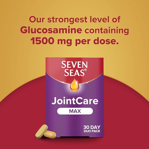 Seven Seas JointCare Max, With High-Strength Glucosamine plus Omega-3, Collagen Seven Seas buy supplements canada