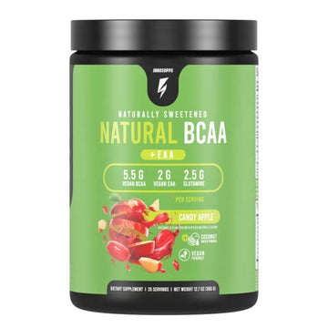 InnoSupps Natural Vegan BCAAs + EAA (Candy Apple) Enhanced Workouts, Muscle InnoSupps buy supplements canada