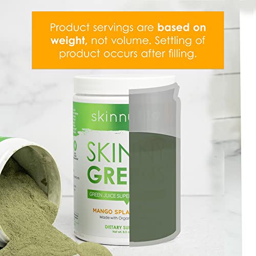 SkinnyFit Mango Splash Skinny Greens, Green Juice Superfood Powder, Natural Energy SkinnyFit buy supplements canada