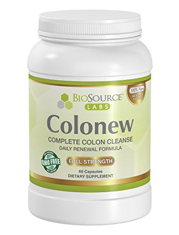 BioSource Labs Colonew Complete Colon Cleanse Natural Detox Supplement for Daily BioSource Labs buy supplements canada