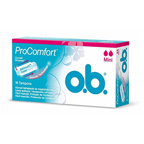 OB O.B. Pro Comfort Mini Tampon 16s -O.B.PRO Comfort Super tampons with Fluid-Lock Grooves o.b. buy supplements canada