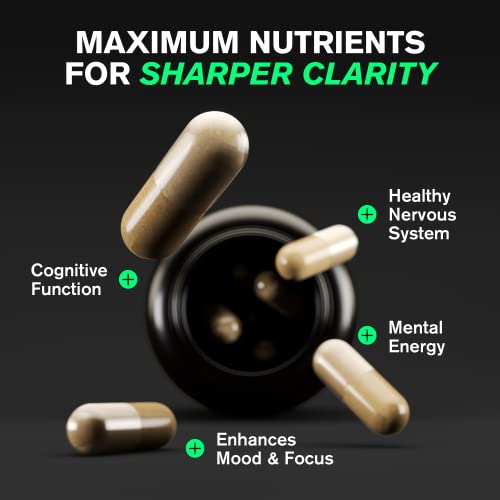 Organic Lions Mane Supplement Capsules 2400 mg - Powerful Nootropic - Helps Maintain VitaRaw buy supplements canada