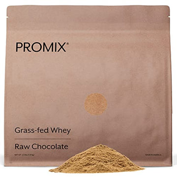 Promix Whey Protein Powder, Raw Chocolate - 2.5lb Bulk - Grass-Fed & 100% All ProMix Nutrition buy supplements canada