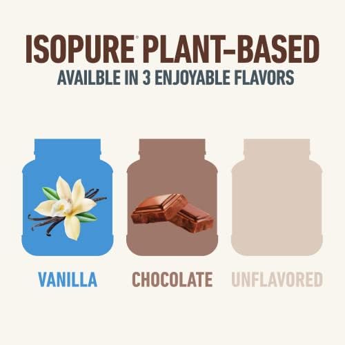 Isopure Chocolate Vegan Protein Powder, with Monk Fruit Sweetener & Amino Acids Isopure buy supplements canada