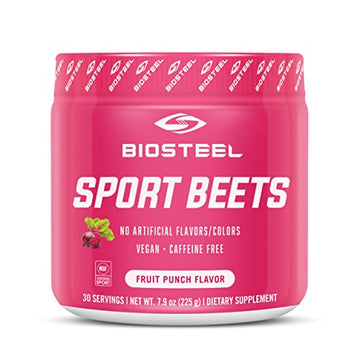 BioSteel Sports Beets Pre-Workout Powder, Non-GMO Formula, Fruit Punch, 30 Servings BioSteel Sports buy supplements canada