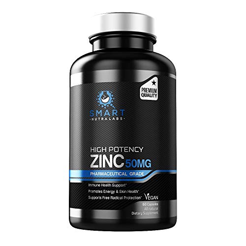 High Potency Zinc Picolinate 50MG- Vegan Zinc Supplement, Supports SMART NUTRA LABS buy supplements canada