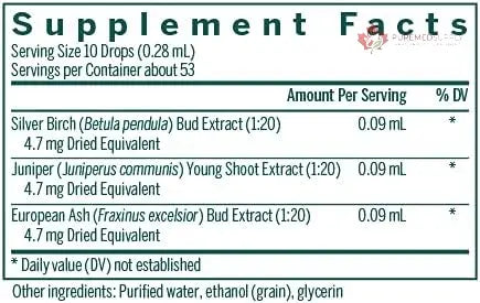Genestra Brands Uri-gen | Silver Birch, Juniper, and European Ash Herbal Supplement | 0.5 fl. oz. Genestra Brands buy supplements canada