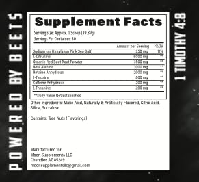 Ad Astra Preworkout - Potent Focus Blend - Tiger's Blood Flavor - Organic Red Beet Root Ad Astra Preworkout buy supplements canada