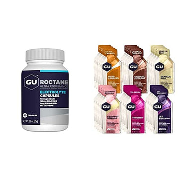 GU Energy Variety Pack, Roctance Ultra Endurance Electrolye Capsules GU Energy buy supplements canada