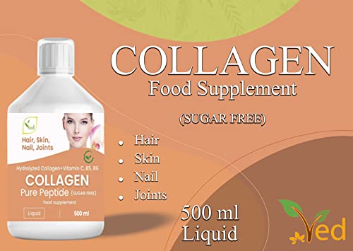 Liquid Collagen Peptides Supplement, Faster Absorption Dietary Hydrolyzed Drink Ved buy supplements canada