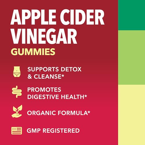 HAVASU NUTRITION Organic Apple Cider Vinegar Gummies with The Mother | Metabolism Stomach Control & Energy Support | Vegan & Non-GMO Natural Apple Flavor | 30 Count HAVASU NUTRITION buy supplements canada