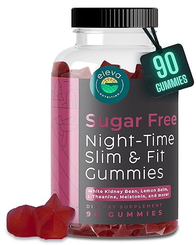 Eleva Nutrition Sugar-Free Night-Time Slimming Gummies - Keto Friendly Hunger Suppressant Eleva Nutrition buy supplements canada