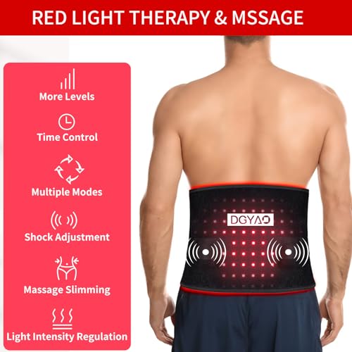 TUOYR Cordless Red Light Therapy Belt for Back Pain Relief with 10000mAH Power Bank TUOYR buy supplements canada