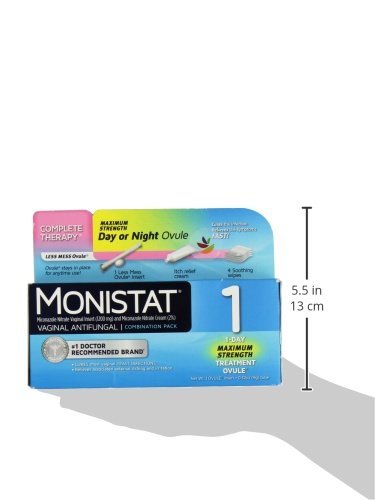 Monistat Combination Pack with 1-Ovule Insert with Applicator and External Cream Monistat buy supplements canada