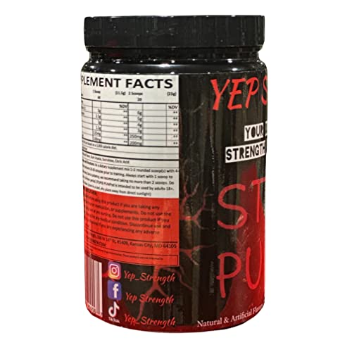 Yep Strength Stupid Pumped (Strawberry Lemonade) Yep Strength buy supplements canada