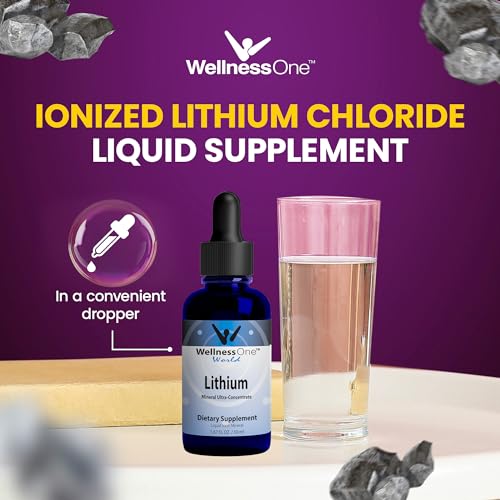 WellnessOne Liquid Lithium Supplements - Ionic Lithium Supplement Liquid WellnessOne buy supplements canada
