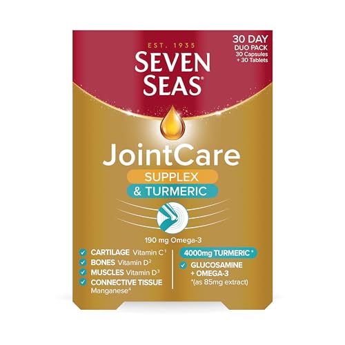 Seven Seas JointCare Supplex & Turmeric, With Glucosamine, Omega-3, Vitamins C and D Seven Seas buy supplements canada