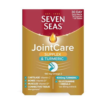 Seven Seas JointCare Supplex & Turmeric, With Glucosamine, Omega-3, Vitamins C and D Seven Seas buy supplements canada