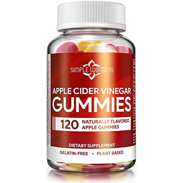 Apple Cider Vinegar Gummies with The Mother - ACV Gummies for Detox, Cleansing & Immune Support SIMPLE WONDERS buy supplements canada