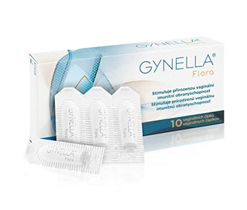Pharma Brand GYNELLA Flora Vaginal Suppositories 10 Pieces - restores Damaged Vaginal microflora Due to Infection Pharma Brand buy supplements canada