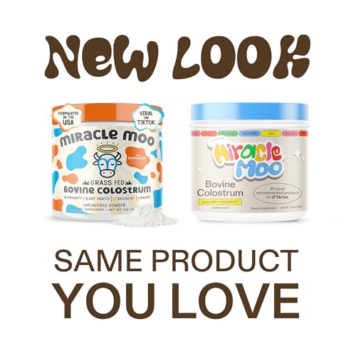 Colostrum Supplement for Gut Health, Hair Growth, Beauty and Immune Support Miracle Moo buy supplements canada