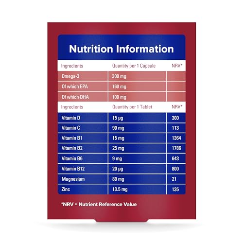 Seven Seas Omega-3 & Multivitamins Man, With B Vitamins and Magnesium, 30-Day Duo Seven Seas buy supplements canada