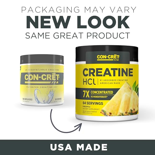 CON-CRET Creatine HCl Powder | Supports Muscle, Cognitive, and Immune Health ProMera Sports buy supplements canada