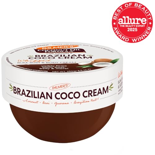 Palmer's Coconut Oil Formula Brazilian Coco Cream with Vitamin E, 8.8 Fl Oz, Whipped Bum Palmer's buy supplements canada