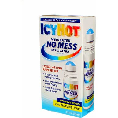 Icy Hot Medicated No Mess Applicator Max-Strength 2.5 Ounce (73ml) (6 Pack) Icy Hot buy supplements canada