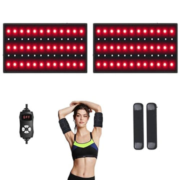 NEXTWOOD 660nm and 850nm Infrared Red Light Arm Therapy Wrap Belt with Timer & Brightness Setting Red NEXTWOOD buy supplements canada