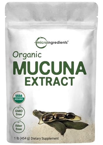 Micro Ingredients Organic Mucuna Pruriens Extract Powder,1 Pound (908 Servings) Micro Ingredients buy supplements canada