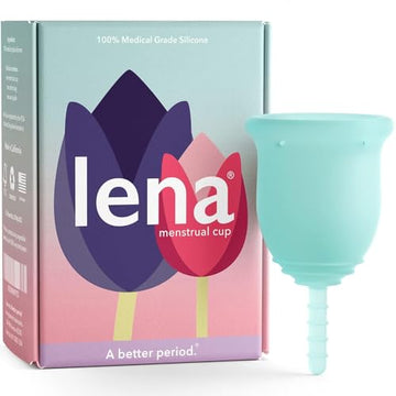Lena Menstrual Cup | 12hr Reusable Period Silicone Soft Cup | Tampon and Pad Alternative Lena buy supplements canada