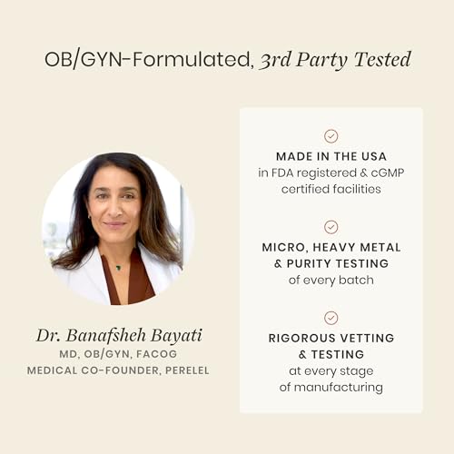 Perelel Conception Support Pack, Prenatal Multivitamin with DHA Omega 3, COQ10 & Folate, Supports Fertility Wellness for Women Perelel buy supplements canada