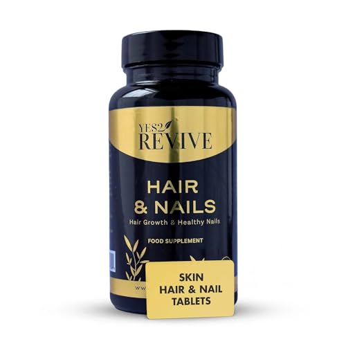 YES2 REVIVE Hair Nails Growth - Includes Marine Collagen, Ascorbic Acid, MSM & Vitamin C for Men and Women Skin, Longer, Strength, Thicker YES2 REVIVE buy supplements canada