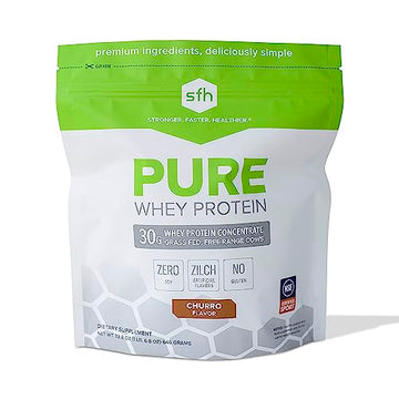 SFH Pure Whey Protein Powder Best Tasting 100% Grass Fed Whey | All Natural SFH buy supplements canada
