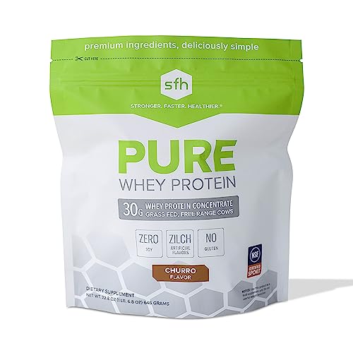 SFH Pure Whey Protein Powder Best Tasting 100% Grass Fed Whey | All Natural SFH buy supplements canada