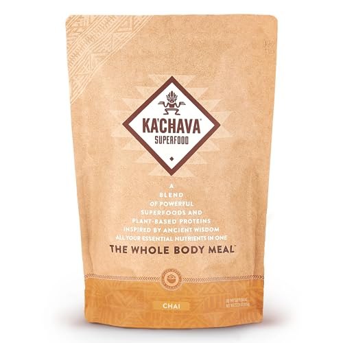 Ka’Chava All-In-One Nutrition Shake Blend, Chai, 85+ Superfoods, Nutrients & Plant-Based Ka'Chava buy supplements canada