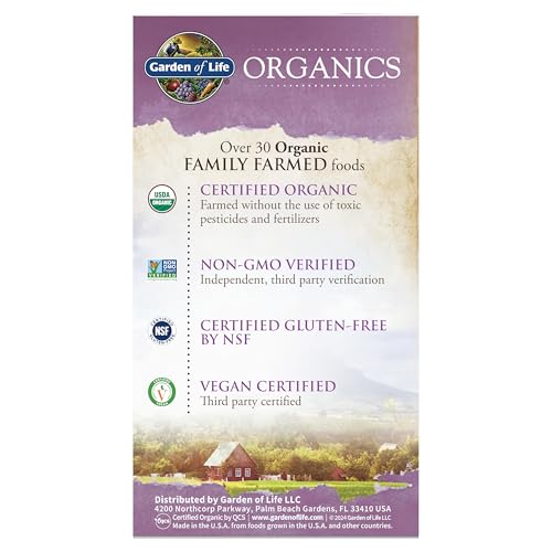 Garden of Life Organics Multivitamin for Women - Women's Once Daily Multi - Whole Food Multi with Iron, Biotin, Vegan Organic Womens Multivitamin for Health Garden of Life buy supplements canada
