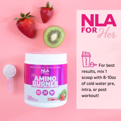 Her Thermogenic Amino Women's Pre Post & Intra Workout Booster (Strawberry Kiwi,30 Servings) NLA for Her buy supplements canada