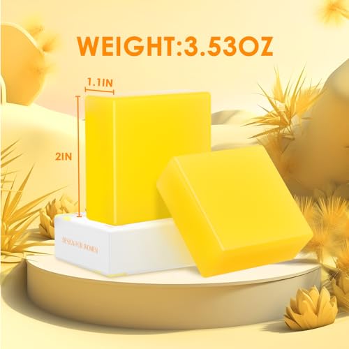 2 PCS Yoni Soap Bars Feminine Wash, 100% Natural Organic Yoni Bar Soap for Women Ph Balance Yoni BASSI buy supplements canada