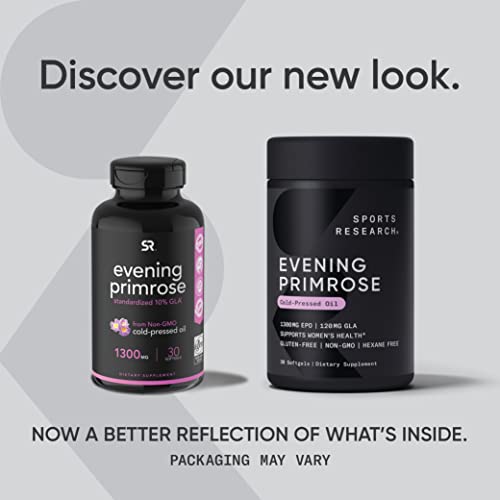 Sports Research Evening Primrose Supplement from Cold Pressed Oil Sports Research buy supplements canada