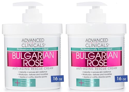 Advanced Clinicals Bulgarian Rose Anti Aging Vitamin E Moisturizer Body Lotion & Face Advanced Clinicals buy supplements canada
