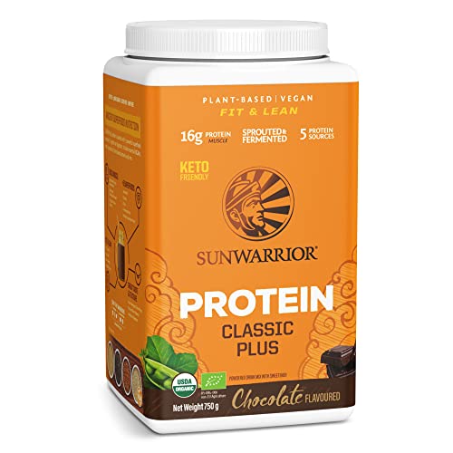 Sunwarrior Classic Plus (750g) Chocolate, 1 Units Sunwarrior buy supplements canada