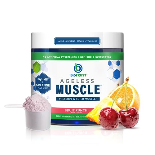 BioTrust Ageless Muscle Builder - Micronized Creatine Monohydrate Powder with HMB BioTrust buy supplements canada