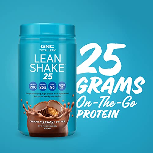 GNC Total Lean | Lean Shake 25 Protein Powder | High-Protein Meal Replacement Shake GNC buy supplements canada