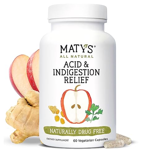 Matys Acid & Indigestion Relief Capsules, Safe Antacid Alternative for Occasional Acid Matys buy supplements canada