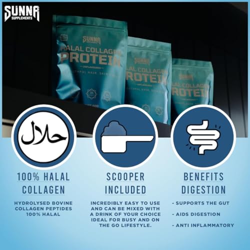 SUNNA SUPPLEMENTS - Halal Bovine Collagen Protein Powder for Hair, Skin, Nails and Joints SUNNA SUPPLEMENTS buy supplements canada