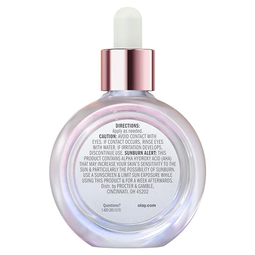 Olay Super Serum - Glow Serum for Face - Activated Niacinamide, Vitamin C & E, Collagen Peptide, AHA - 5-in-1 Benefits - Brightens, Hydrates, Smooths, Firms, Evens Tone, Proactive Anti-Aging, 1.7 Oz Olay buy supplements canada