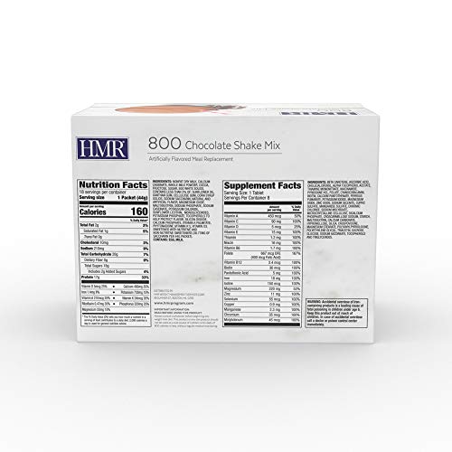 HMR "Classic" 800 Shake Meal Replacement Mix | Chocolate Shake Powder to Support Healthy HMR buy supplements canada