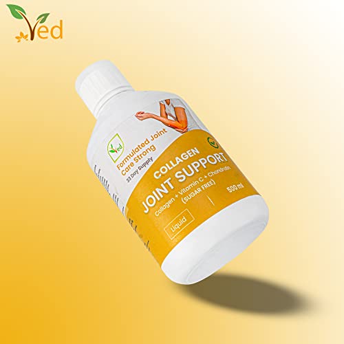 Hydrolyzed Liquid Collagen Food Supplement | Support for Joints, Skin, Muscles, Hair, &Nail Growth Ved buy supplements canada